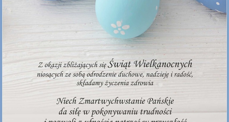 Życzenia na Wielkanoc 