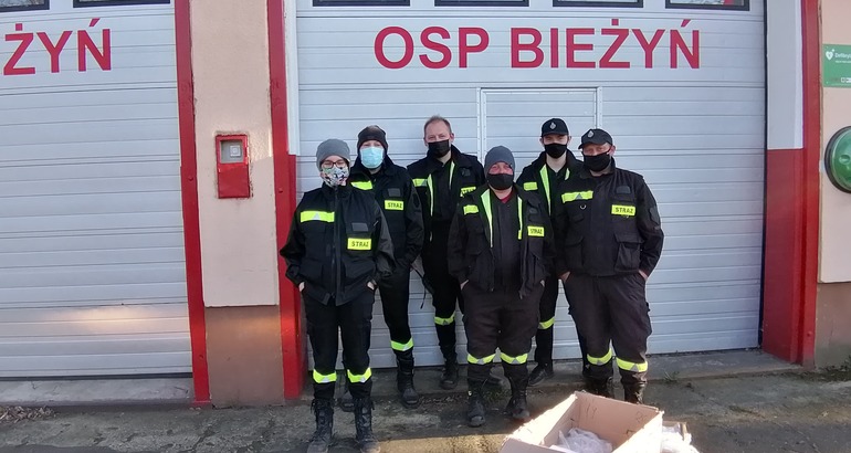 Maseczki dla mieszkańców Gminy Krzywiń