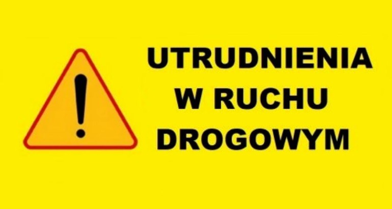 Uwaga - utrudnienia w ruchu z powodu organizacji zawodów sportowych w Krzywiniu